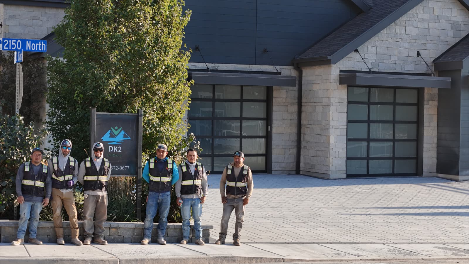DK2 Landscaping team